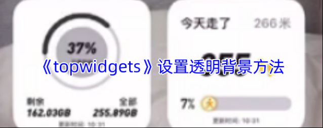 topwidgets小组件