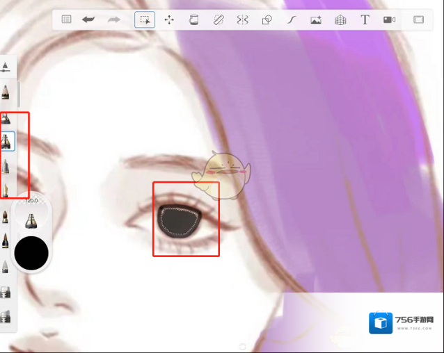 sketchbook区域