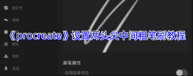 procreate设为