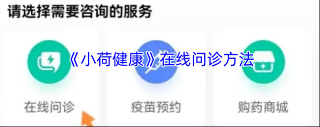 小荷在线问诊