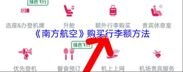 南方航空行李额