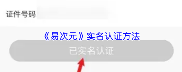 易次元实名认证