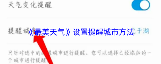 最美天气城市