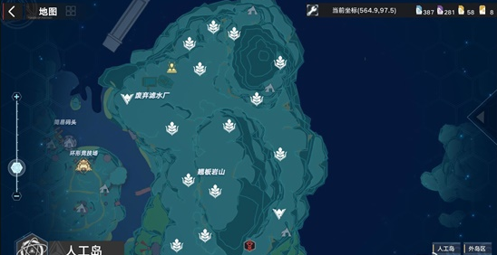 幻塔点位图