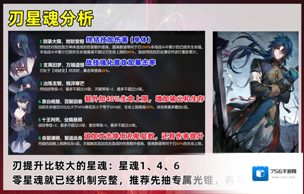 崩坏星穹铁道刃抽多少星魂好 命座抽取推荐