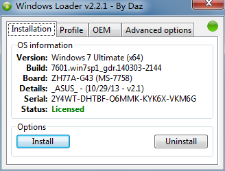 Windows7支持