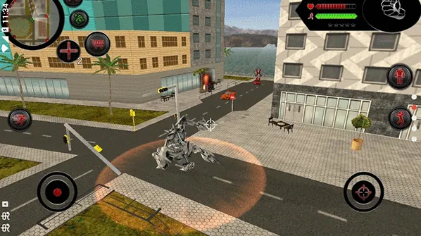 变形鲨鱼机器人手游截图3