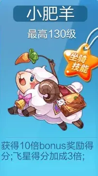 天天酷跑小肥羊