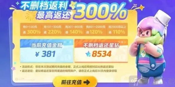 元梦之星充值返利领取方法说明