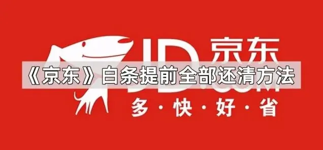 《京东》：白条提前全部还清方法操作全解