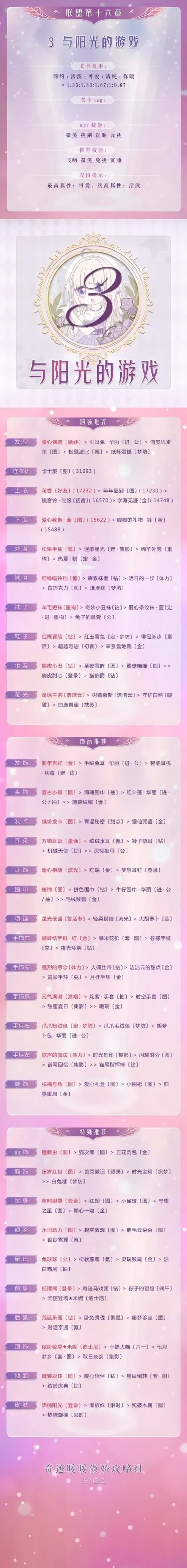 奇迹暖暖游戏