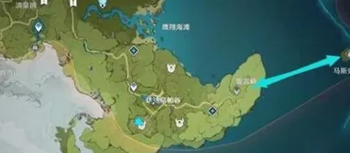 原神誓言岬三个精灵详细位置