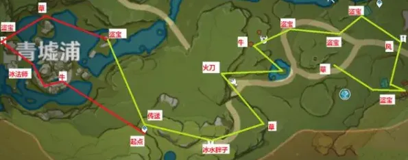 《原神》锄地路线全流程攻略