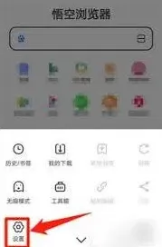 悟空浏览器分享功能设置方法详解