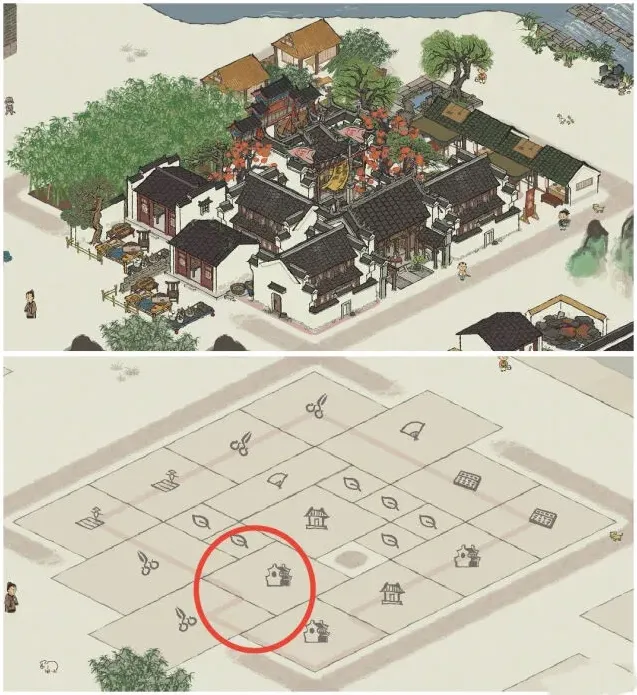 江南百景图汪氏家祠三升四诀法