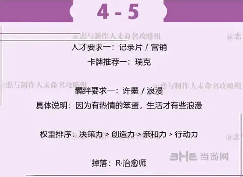 恋与制作人许墨