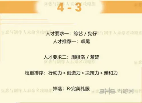 恋与制作人周棋洛拍摄副本4-3攻略大全