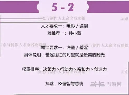恋与制作人许墨