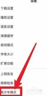 百度视频青少年模式配置指南