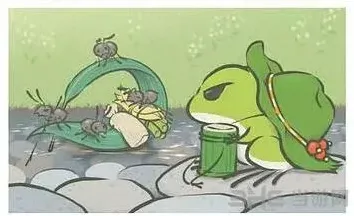 旅行青蛙河边打水明信片攻略指南