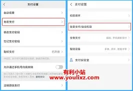支付宝自动续费