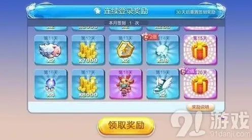 天天酷跑1月签到奖励技巧指南