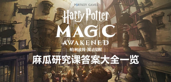哈利波特魔法觉醒麻瓜研究课答案收录
