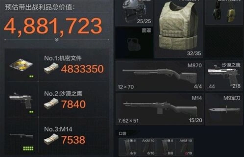 暗区突围机密文件
