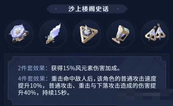 《原神》沙上楼阁史话角色搭配推荐玩法