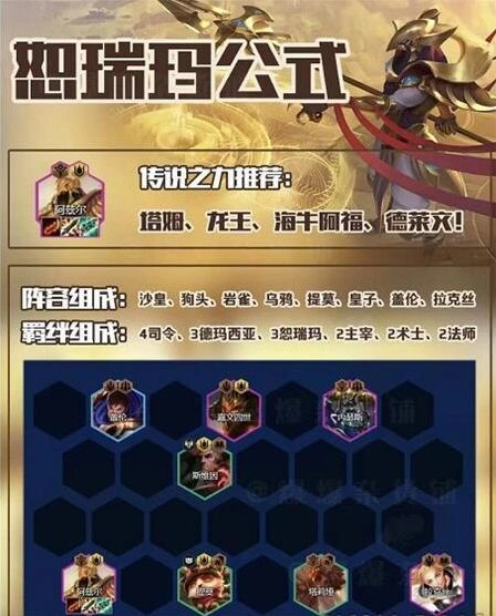 金铲铲之战s9恕瑞玛怎么组 阵容一览