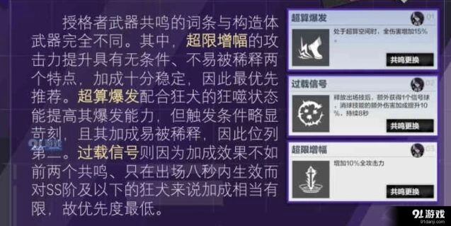 战双帕弥什卡穆狂犬值不值得练