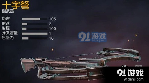 荒野行动十字弩操作与伤害介绍