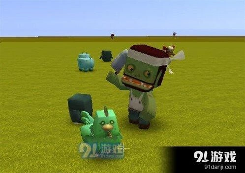 迷你世界召唤僵尸生物 插件包使用教程
