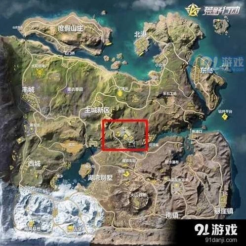 荒野行动水厂地图攻略技巧