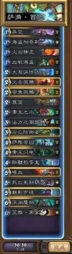 炉石传说萨满过巫妖王玩法指南