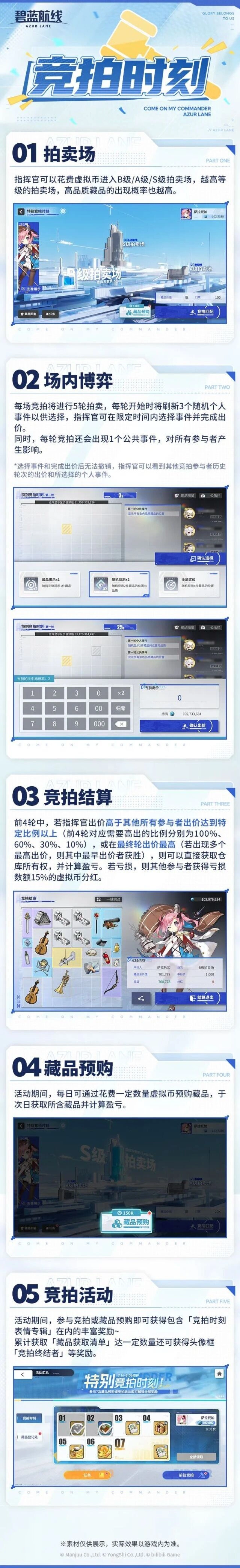 碧蓝航线特别竞拍时刻怎么出价