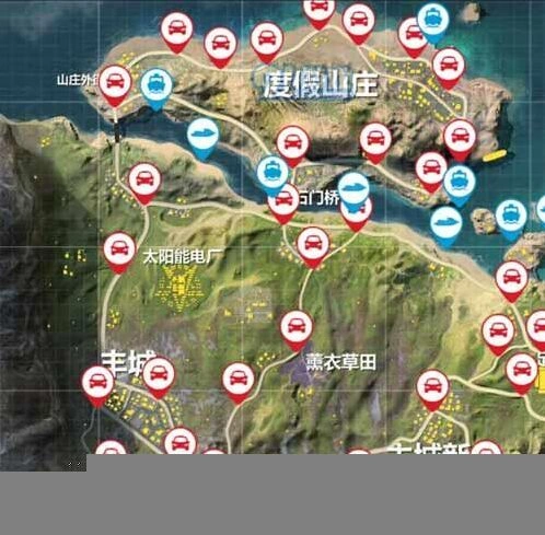 荒野行动载具分布全攻略，全车型对比分析