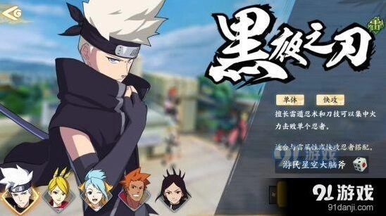 火影忍者OL五大角色分析 搭配推荐分享