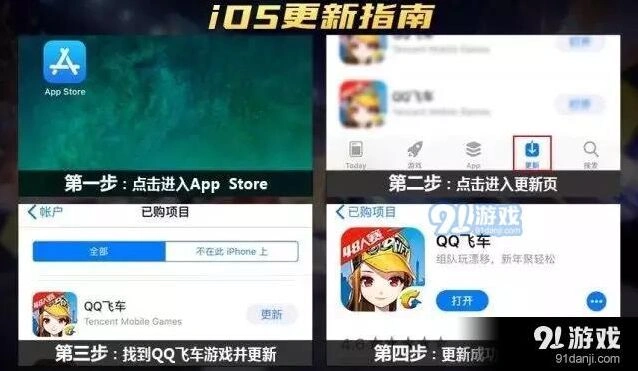 QQ飞车手游版本更新设备要求说明