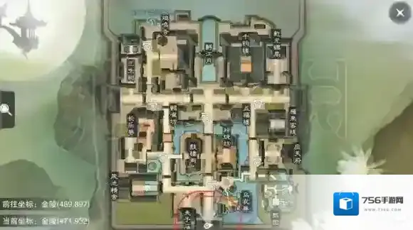 楚留香625打坐地点 625坐观万象打坐修炼地点坐标