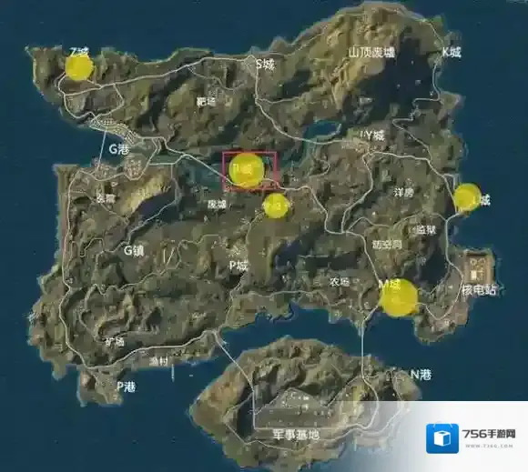 刺激战场r城怎么搜索 刺激战场r城高效搜索路线