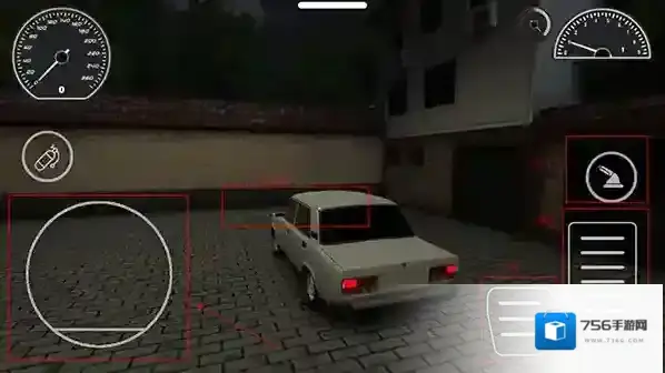 高加索停车场车辆