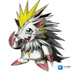 数码宝贝rearise刺猬兽成熟体介绍 Firumon数码兽介绍