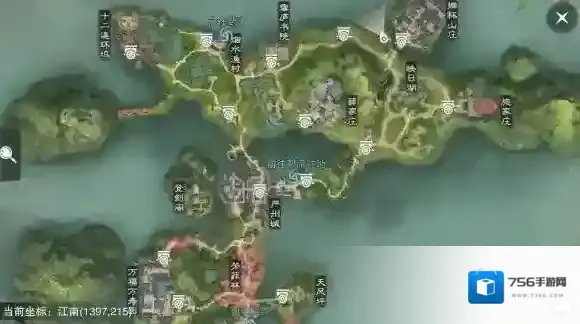 楚留香手游9.16打坐地点在哪 9月16日坐观万象打坐修炼地点坐标