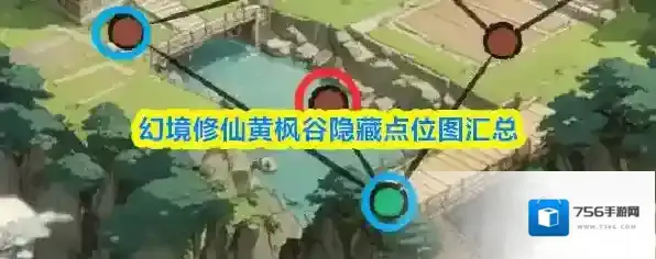 幻境修仙黄枫谷隐藏点位图汇总