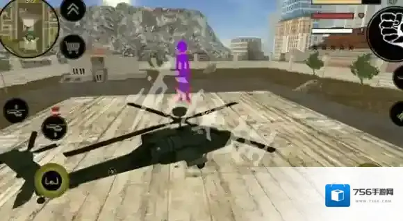 火柴人绳索英雄大楼