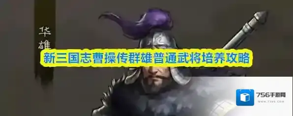 新三国志曹操传群雄普通武将培养攻略