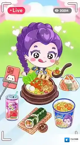 吃播达人模拟器吃播直播