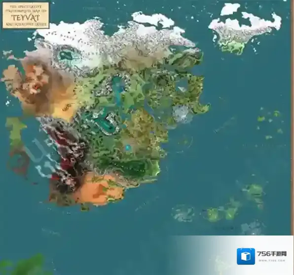 原神七国地图一览