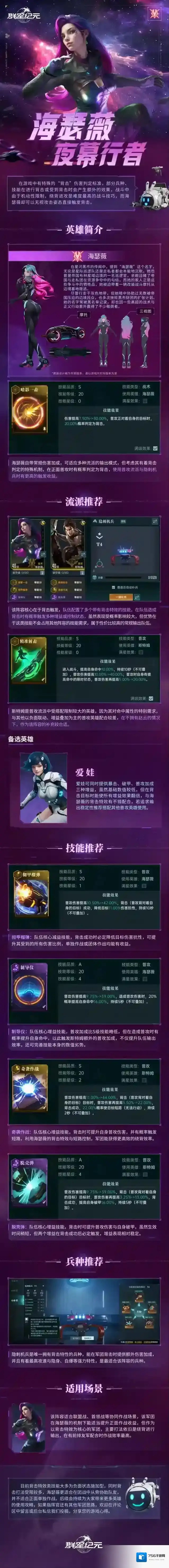 英雄攻略丨海瑟薇·夜幕行者 直接触发背击！